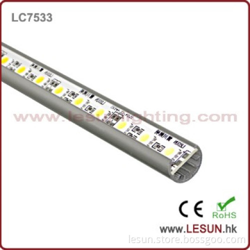 LC7533 16W/m 72pcs/m Silver 5050SMD LED Cabinet Case Strip Lighting